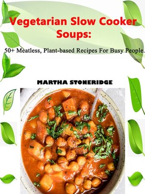 cover image of Vegetarian Slow Cooker Soup